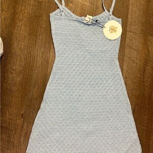 Blue knit NWT princess polly dress